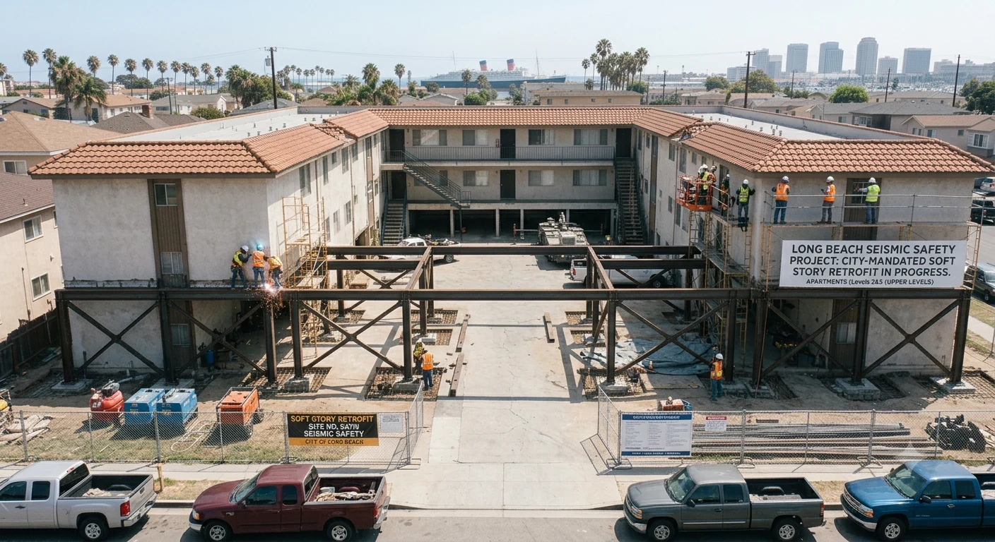 Soft Story Retrofit in Long Beach, California