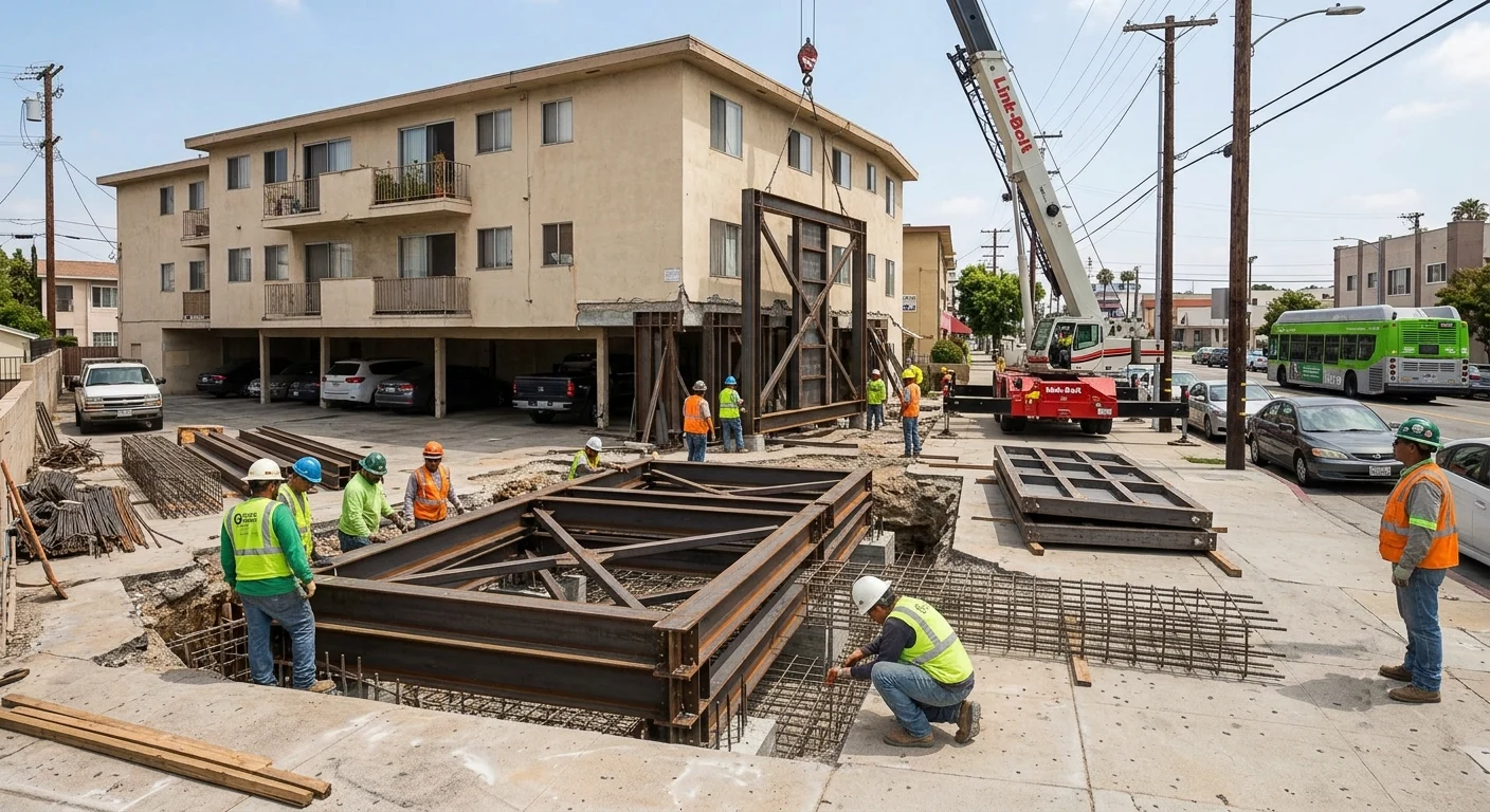 Soft Story Retrofit in Los Angeles, CA