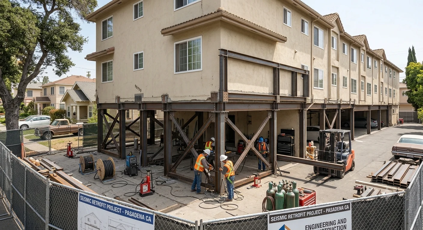 Soft Story Retrofit in Pasadena, CA