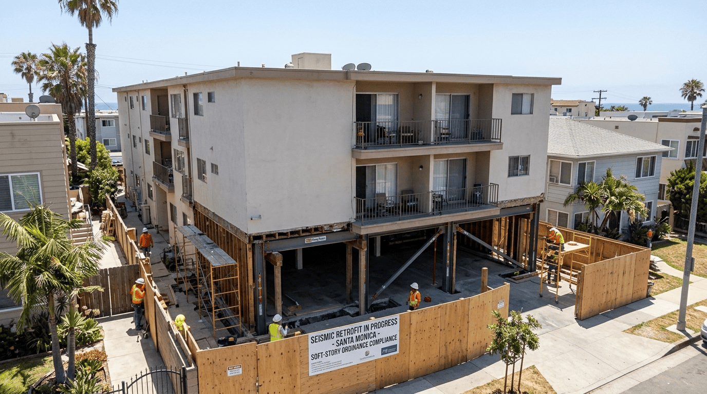Soft Story Retrofit in Santa Monica, CA
