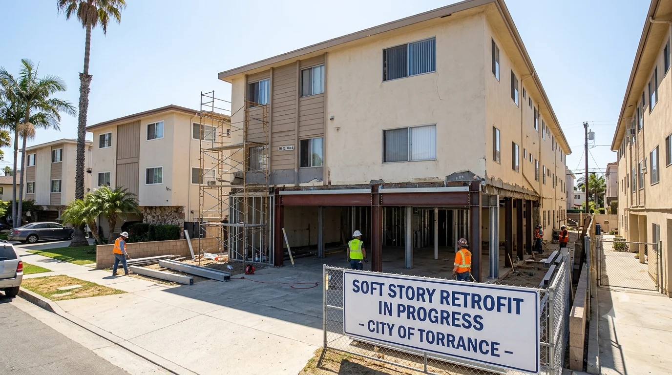 Soft Story Retrofit in Torrance, CA